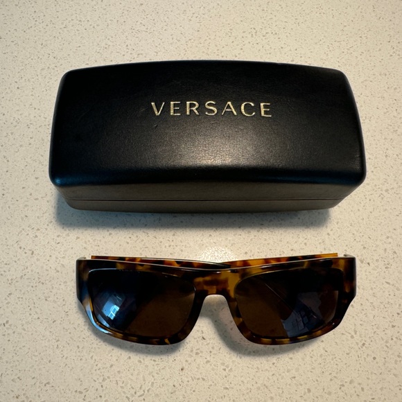 Versace VE4385 56MM Rectangle Sunglasses - Picture 1 of 8